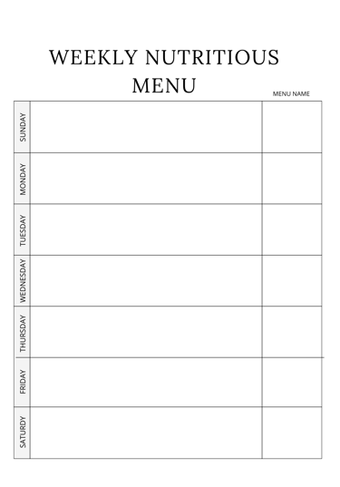 Nutrition planner 