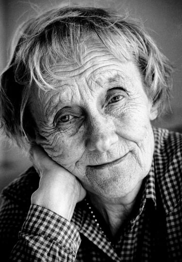 astrid lindgren portrait by jacob forsell