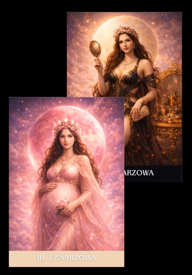cesarzowa karta tarota archetyp tarot podswiadomosci talia swiatla i cienia 