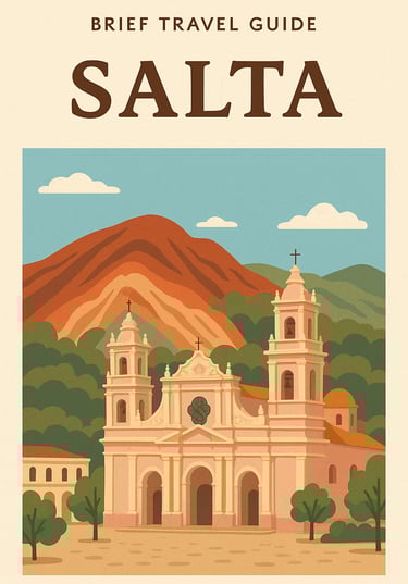Salta, Argentina - Brief Travel Guide Cover