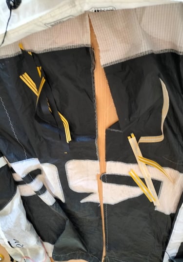 Kite reparatie bij Sisu Repair