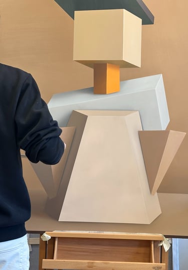painting, oil painting, Martin Luts