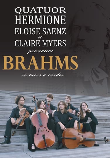Quatuor Hermione - Claire Myers - Eloîse Saenz - présentent Brahms
