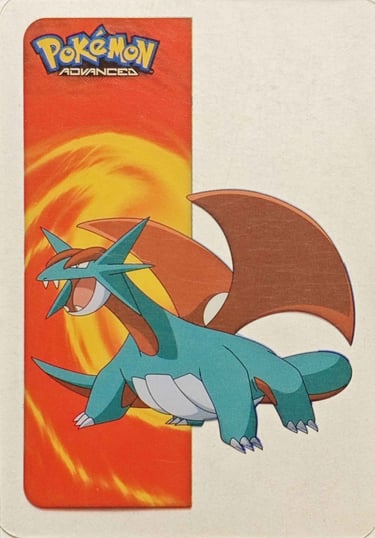 137 Salamence Lamincards advanced verticale