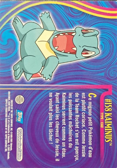Kaiminus topps série 3 Jotho