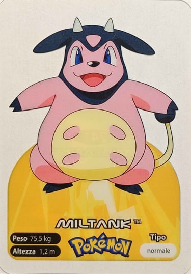 241 Miltank Lamincards spécial édition