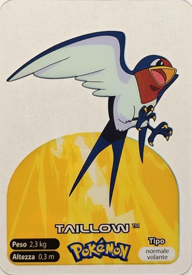 276 Taillow Lamincards spécial édition