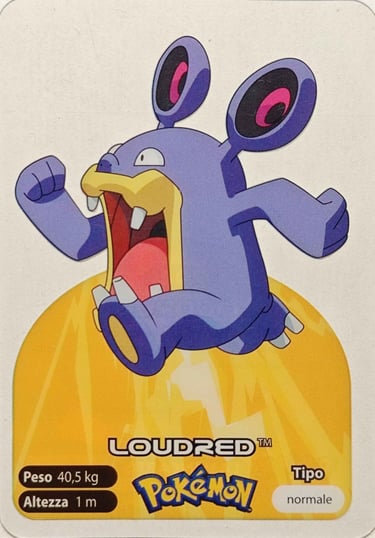 294 Loudred Lamincards spécial édition