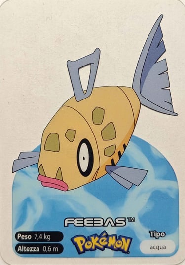 34 Feebas Lamincards spécial édition