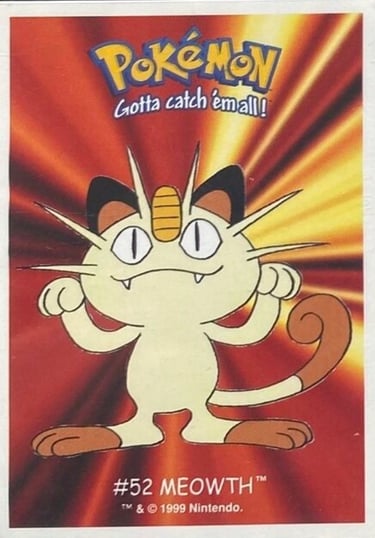 Meowth Dunkin Boomer 1999