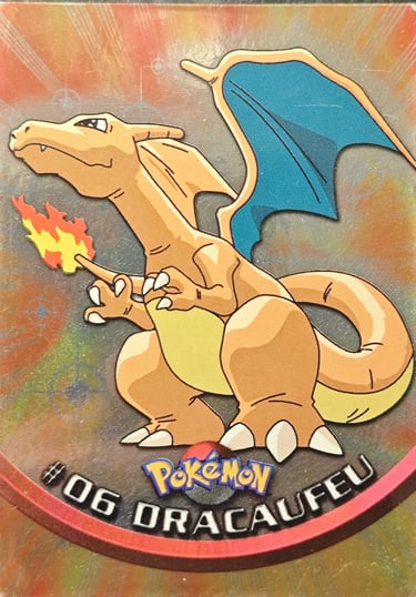 Dracaufeu topps serie 1 foil
