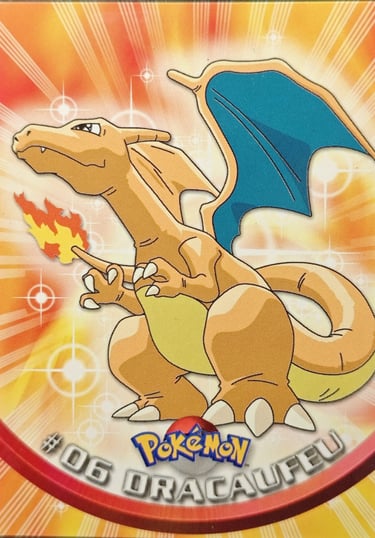 Dracaufeu topps serie 1