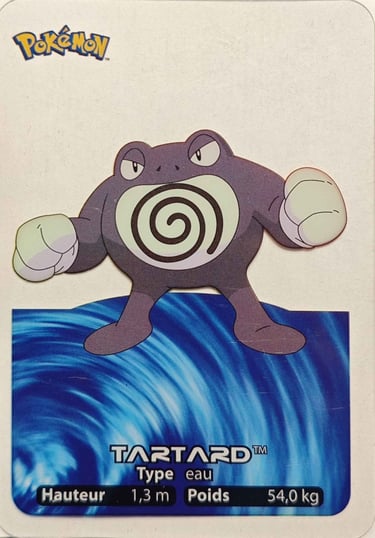 62 Tartard Lamincards Pokémon série 1