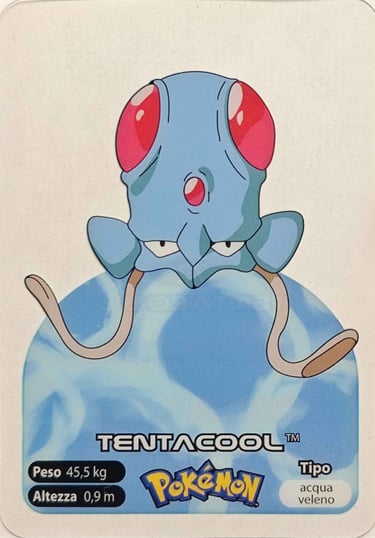 72 Tentacool lamincards spécial édition