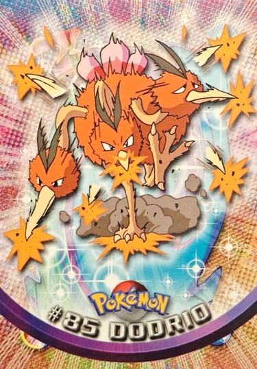 85 Dodrio Topps Pokemon series 2 us