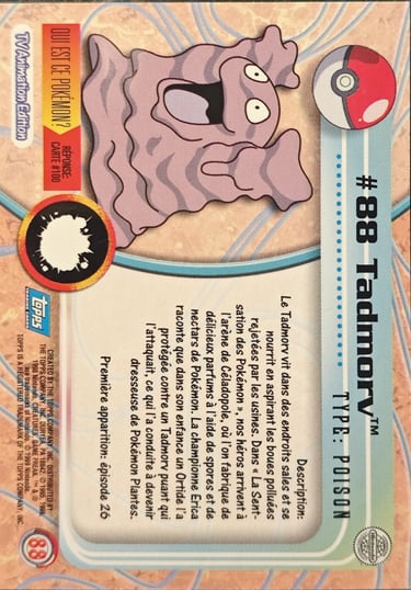 Tadmorv topps série 2