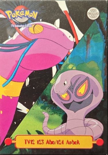 TV12 abo / arbok topps série 1