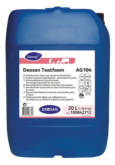 teatfoam sağım sonrası meme dezenfektanı