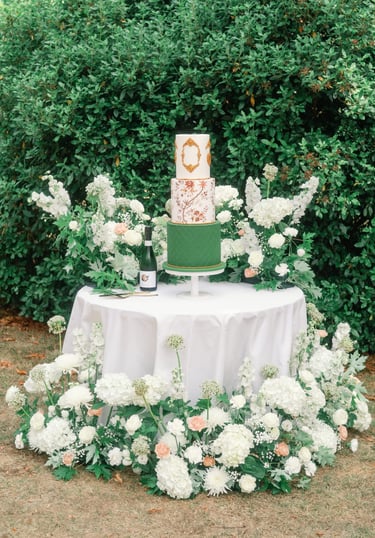 wedding cake southe of france