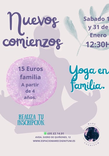 yoga familia león espacio mare cognitum leon