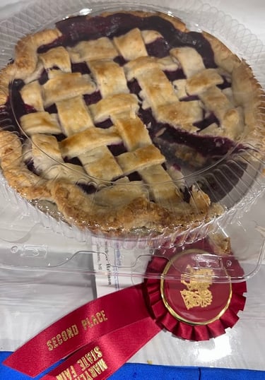 award winning blueberry pie