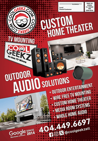 Cool Geekz - media room flyer