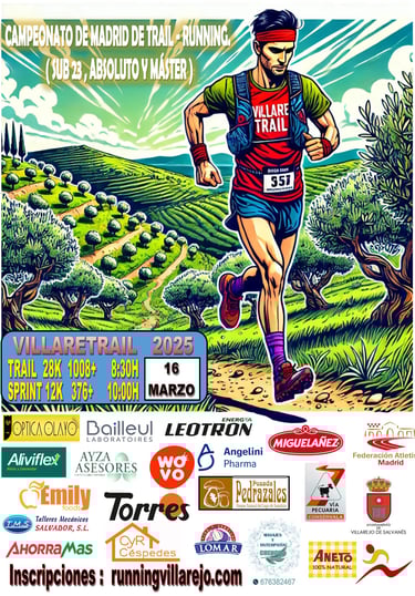 a poster for a marathon race