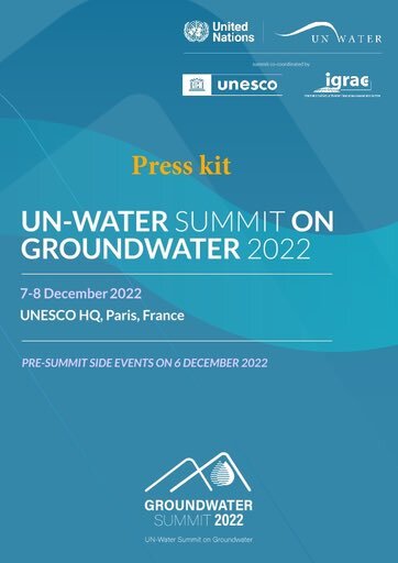 UN Groundwater Summit, Paris