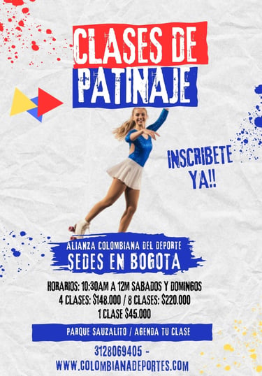 Clases de patinaje en el salitre
