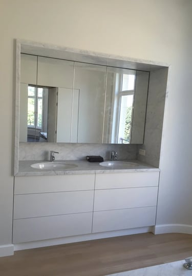 menuiserie salle de bain sur mesure belgique