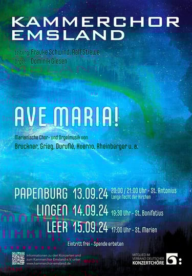 Konzertprojekt 2024 Ave Maria!