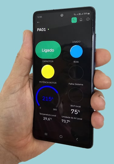 Soluções em IOT para irrigação.