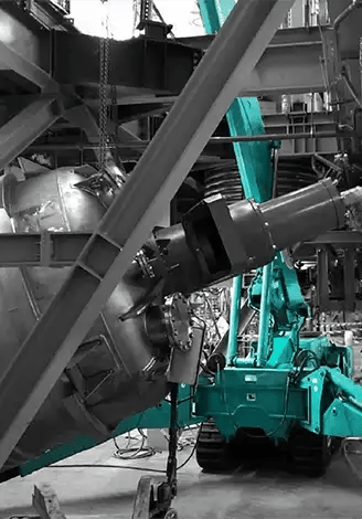 relokacja zbiornika przemysłowego