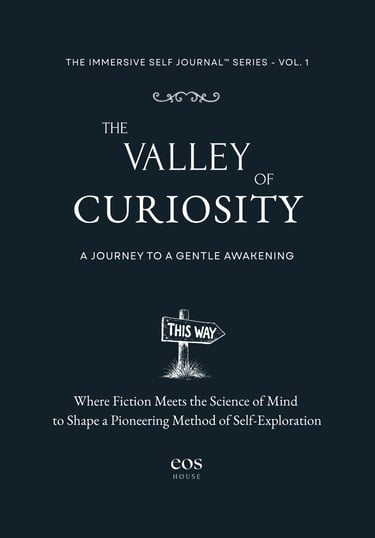 the valley of curiosity eos house self help journal self discovery self growth immersive