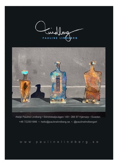 Pauline Lindberg - artist - promotional brochure