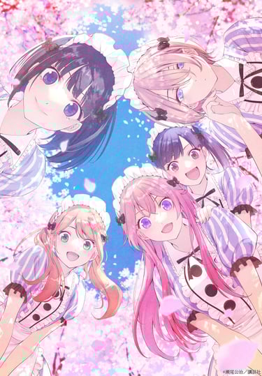 Ilustração especial do mangá Megami no Café Terrace