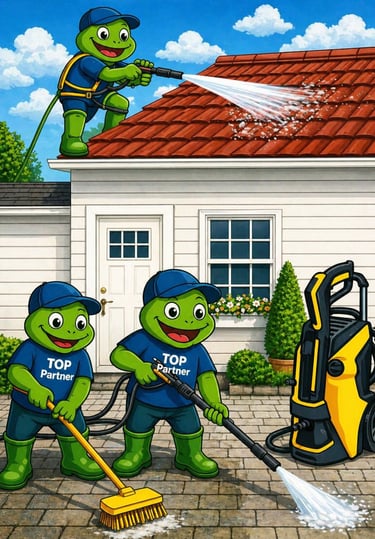 TOP Partner čiščenje terase