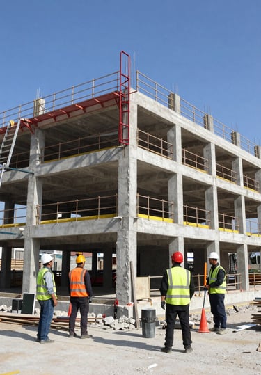 Construction Works  Installation-focused building and industrial support works, especially where clo