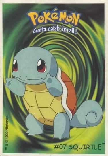 Squirtle Dunkin Boomer 1999