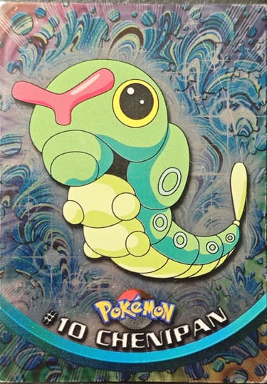 Chenipan topps serie 1 foil