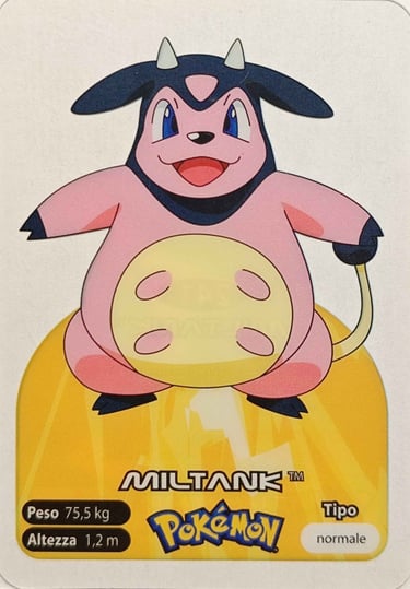 241 Miltank Lamincards spécial édition