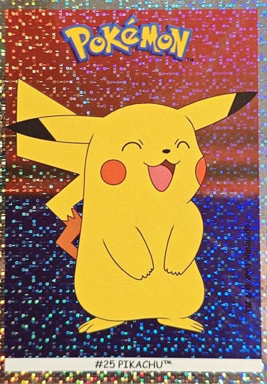 Pikachu Dunkin Boomer 2001 foil
