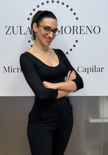 Zulayka Moreno mejor precio micropigmentacion capilar en Madrid