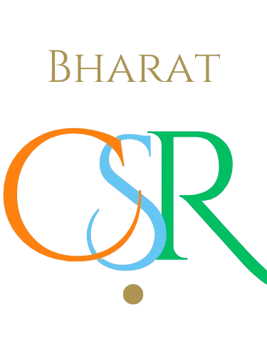 Bharat CSR Logo created by India's first venture studio RisingIndia ThinkTank for integrating CSR with Sustainability