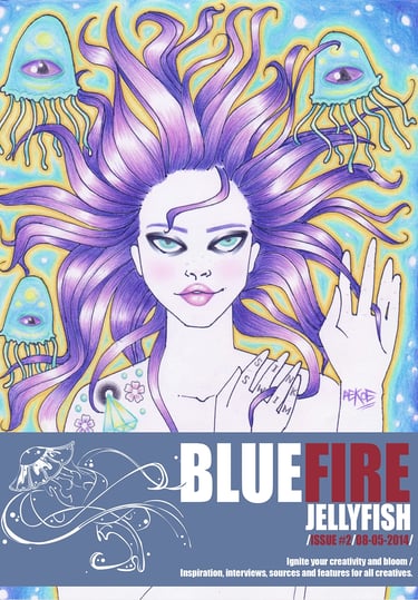 August 5, 2014 Issue of Blue Fire Jellyfish