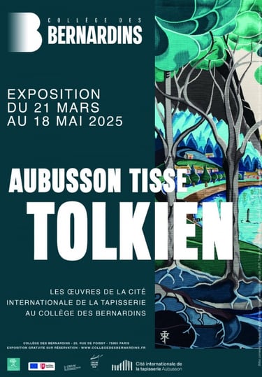 Aubusson tisse Tolkien