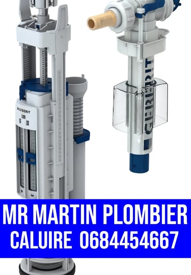 plomberie urgence meanisme wc chasse robinet d arret toilette plombier caluire 69300