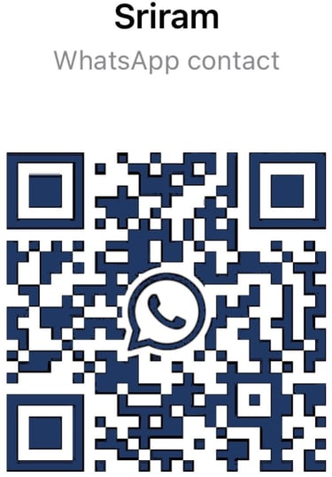 QR Code of Sriram Contact 