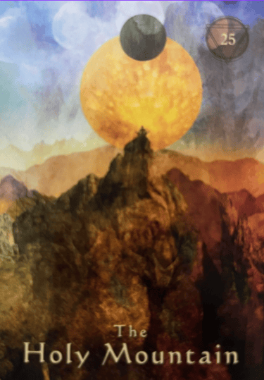 holy Mountain Mystical Shaman Oracle Card