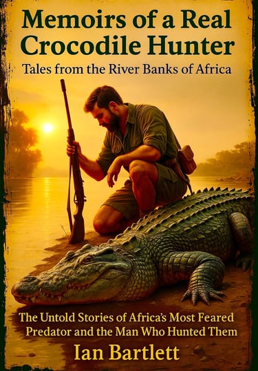 Memoirs of a Real Crocodile Hunter by Ian Bartlett. Tales from the River Banks of Africa